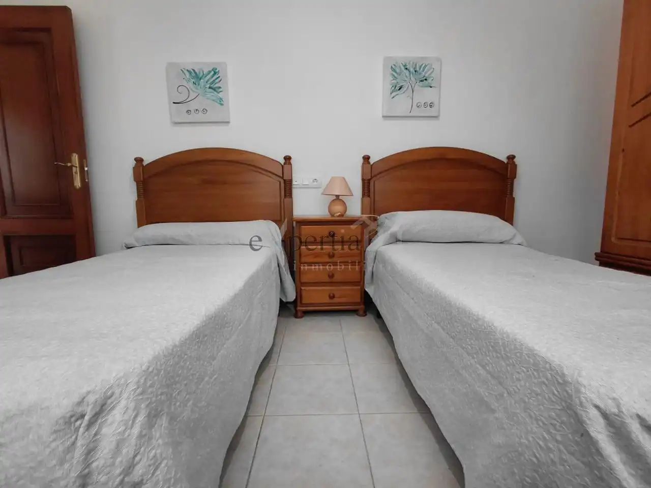 Bedroom of Flat for rent in Boiro  with Heating and Furnished