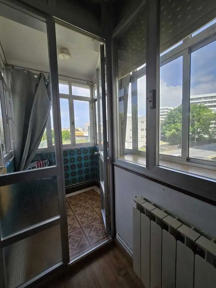 Balcony of Flat for sale in Ferrol  with Heating, Terrace and Storage room