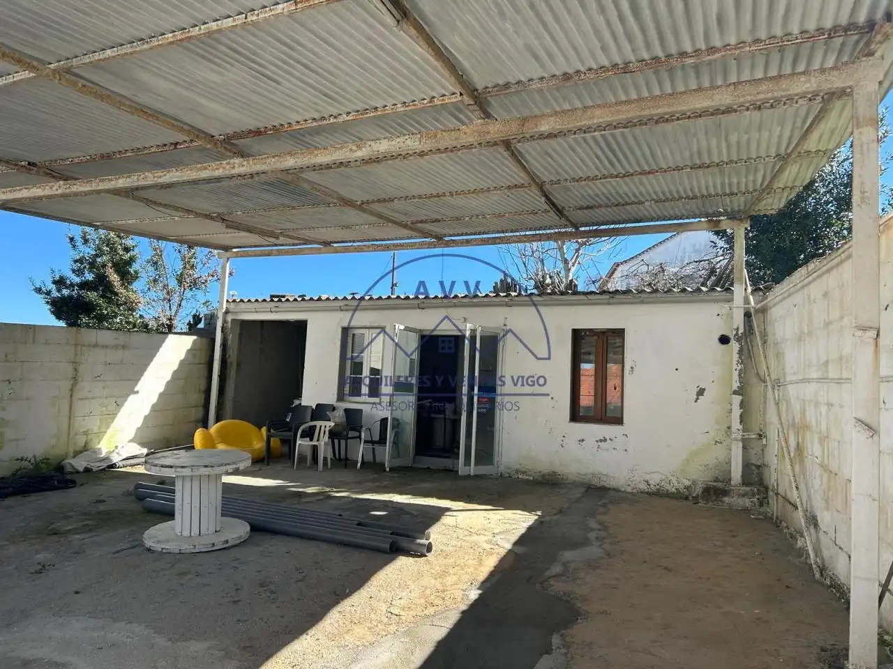 Vista exterior de Casa o chalet en venta en Vigo  con Calefacción, Jardín privado y Terraza