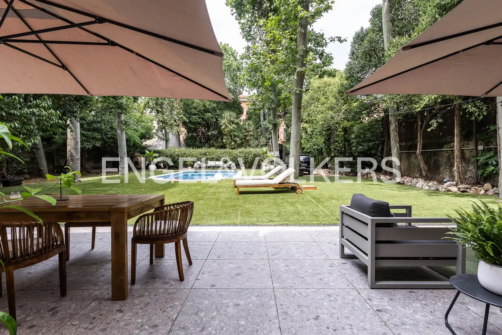 Terrassa de Casa o xalet en venda en Cardedeu amb Calefacció, Jardí privat i Terrassa