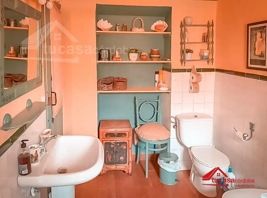 Baño de Finca rústica en venta en Montoro con Jardín privado y Parquet
