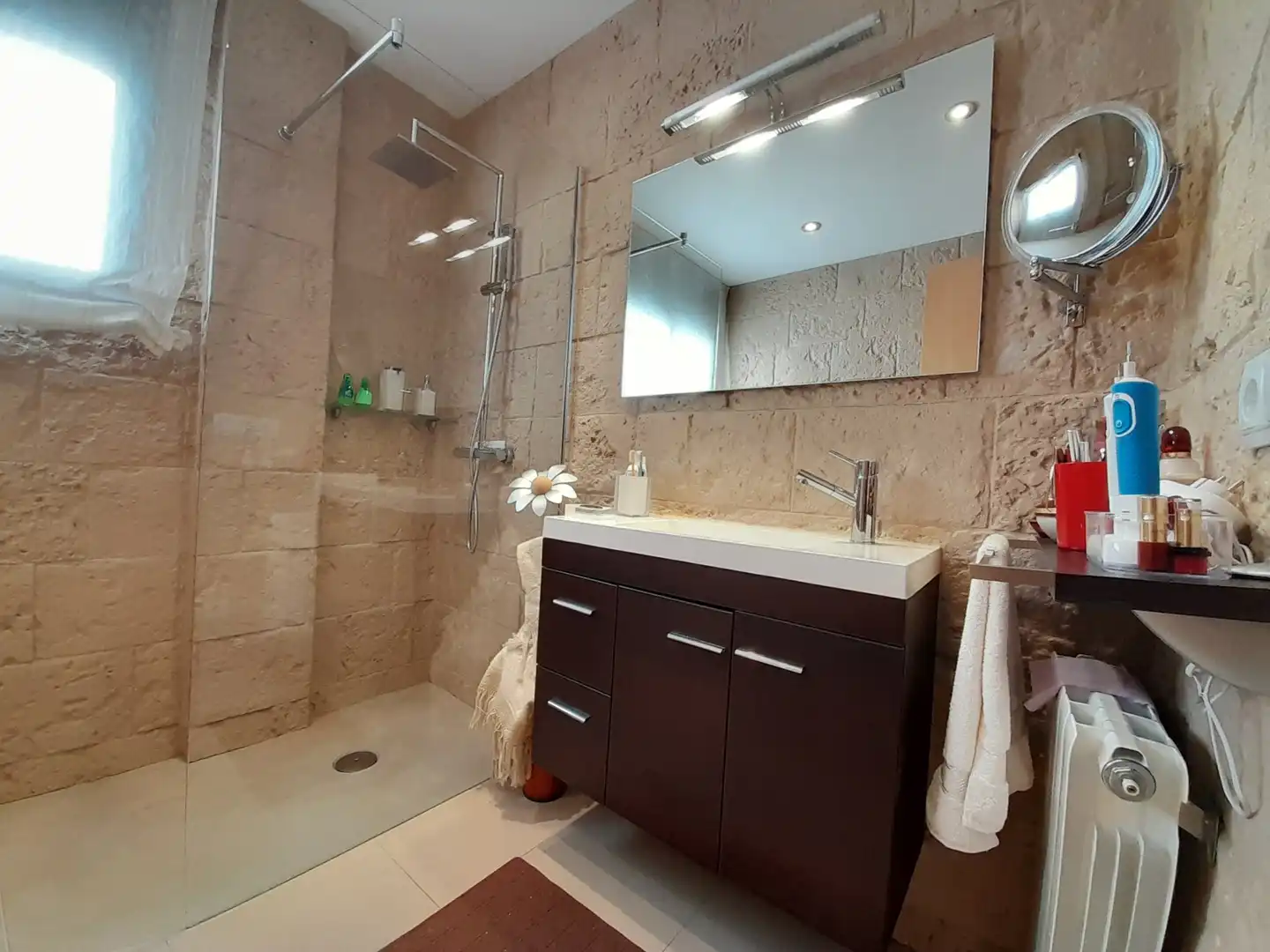 Bathroom of Detached homes for sale in Olot  with Heating, Terrace and Furnished