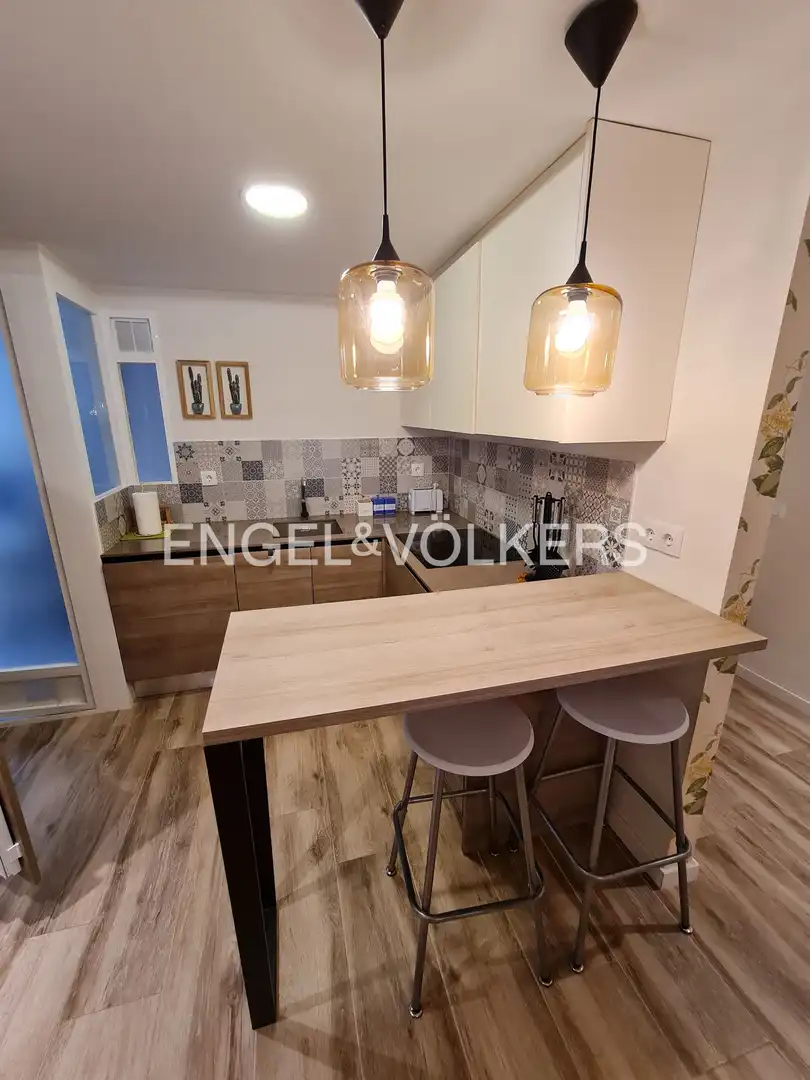 Kitchen of Flat for rent in Alboraya  with Air Conditioner, Heating and Parquet flooring