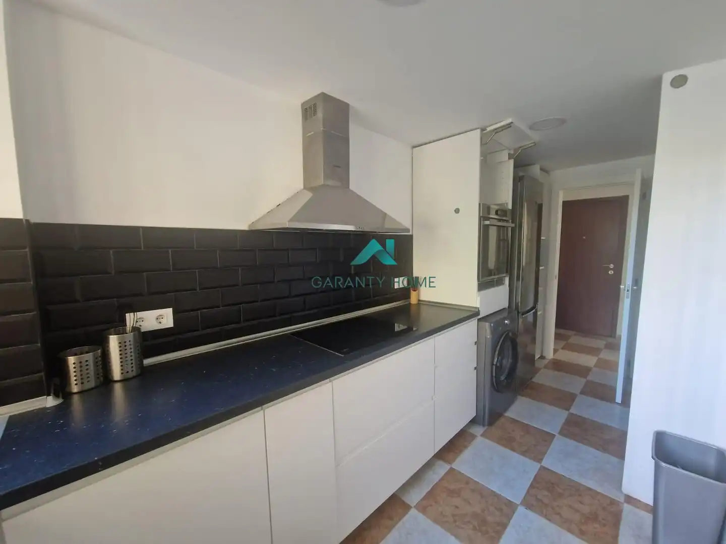 Kitchen of Flat for sale in Jerez de la Frontera  with Air Conditioner, Terrace and Furnished