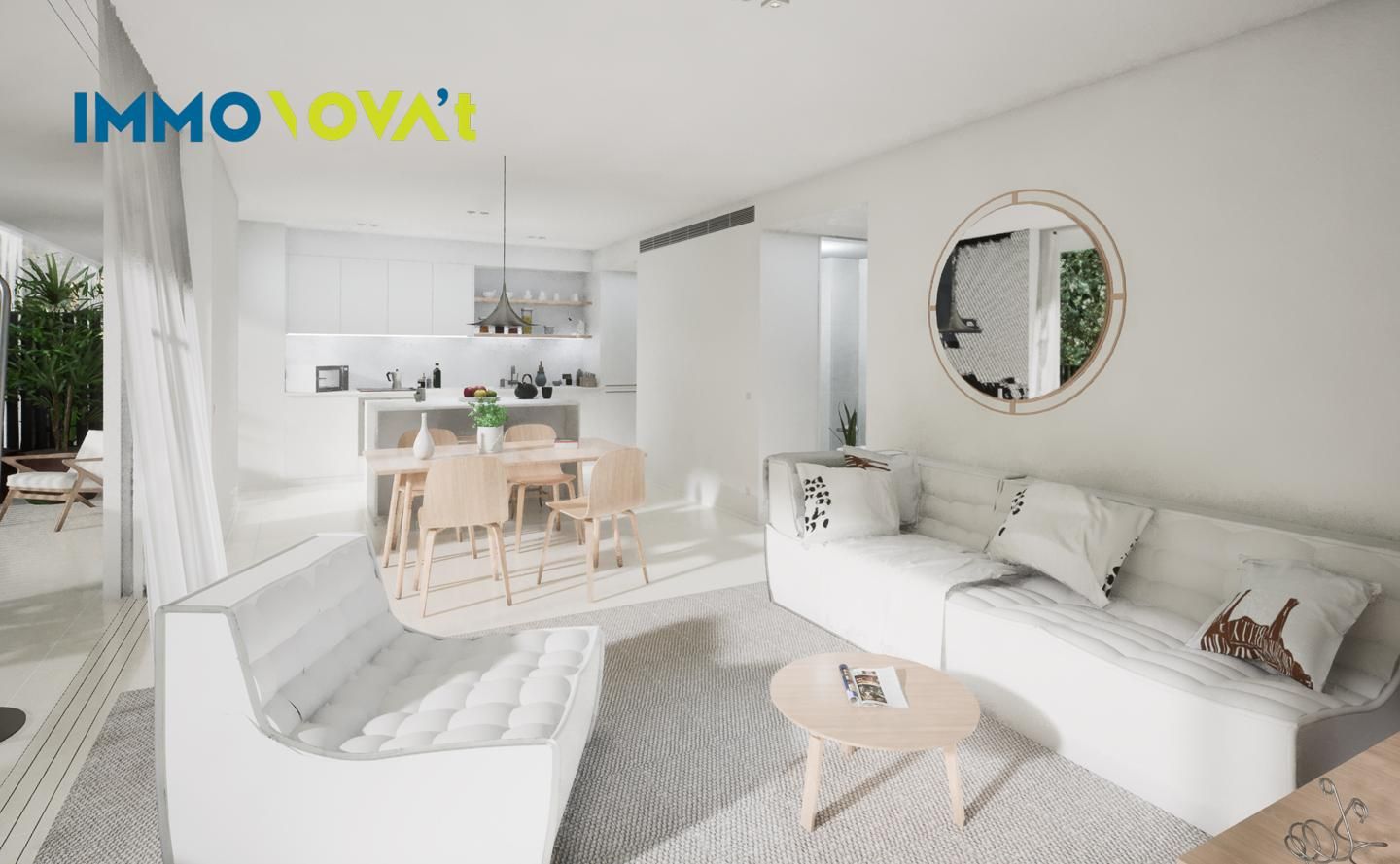 Living room of Flat for sale in Palafrugell  with Private garden, Terrace and Community pool