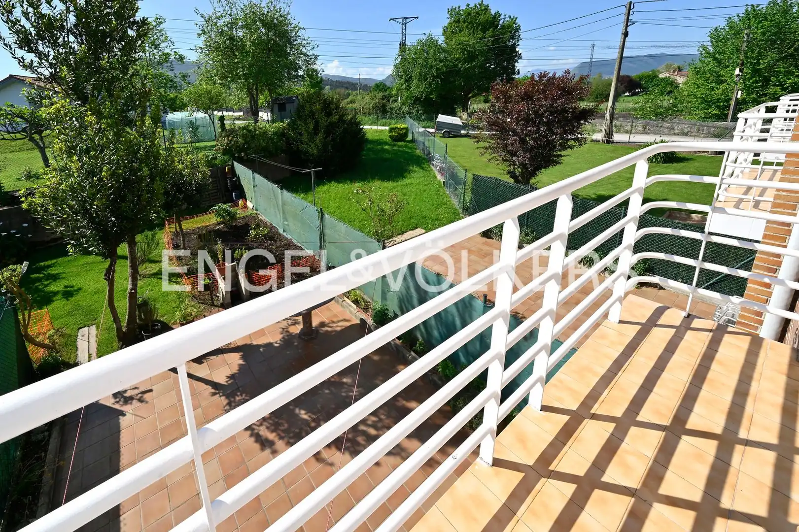 Terrassa de Casa o xalet en venda en Mazcuerras amb Calefacció, Jardí privat i Terrassa