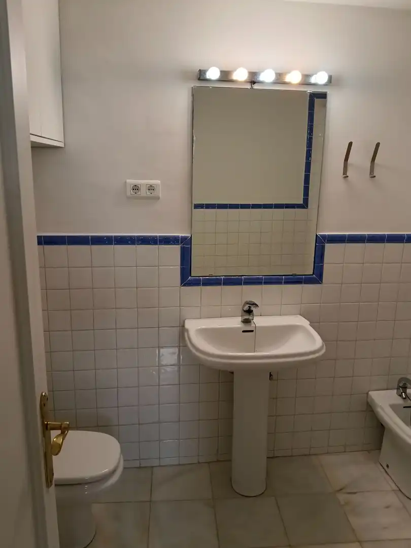 Baño de Ático de alquiler en Málaga con Aire acondicionado y Terraza