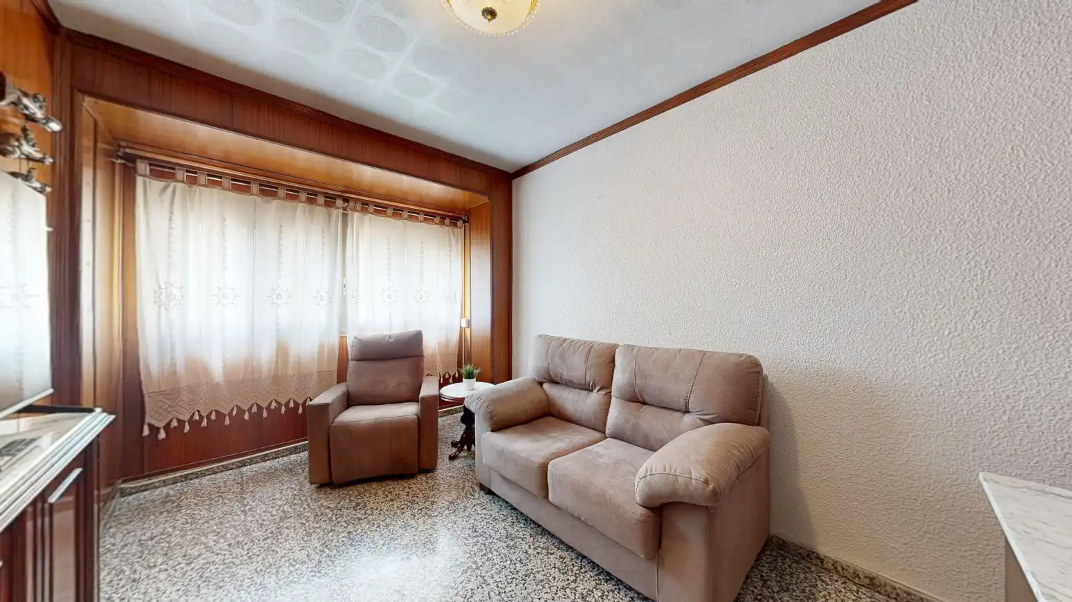 Sala de estar de Piso en venta en Valencia con Aire acondicionado y Balcón