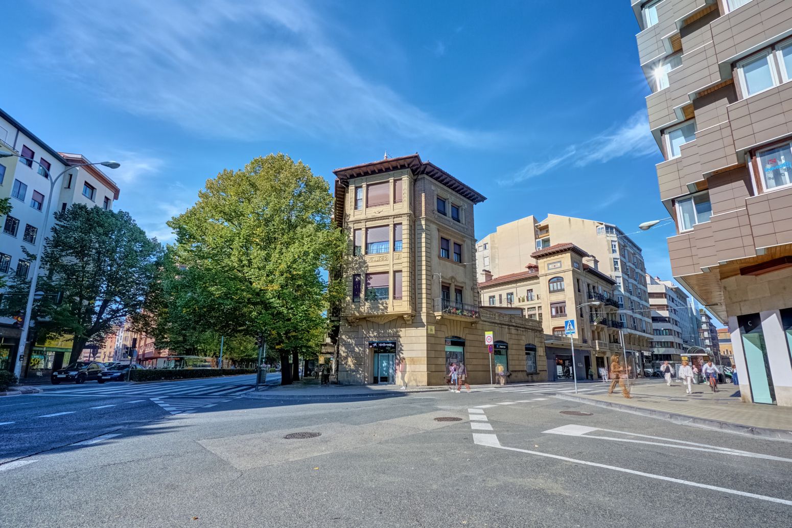 Vista exterior de Pis en venda en  Pamplona / Iruña amb Calefacció i Balcó
