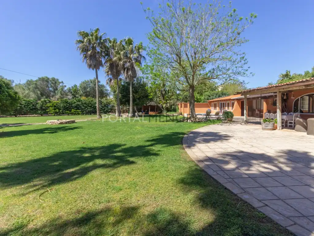 Jardín de Finca rústica en venta en Maó - Mahón con Aire acondicionado, Jardín privado y Terraza