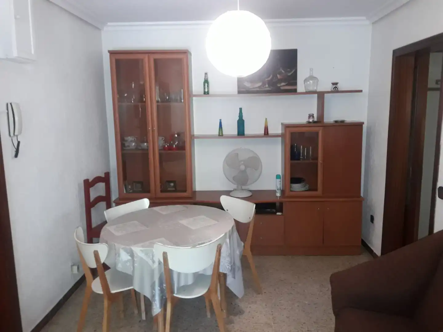 Esszimmer von Wohnung zur Miete in Montequinto mit Terrasse, Möbliert und Ofen