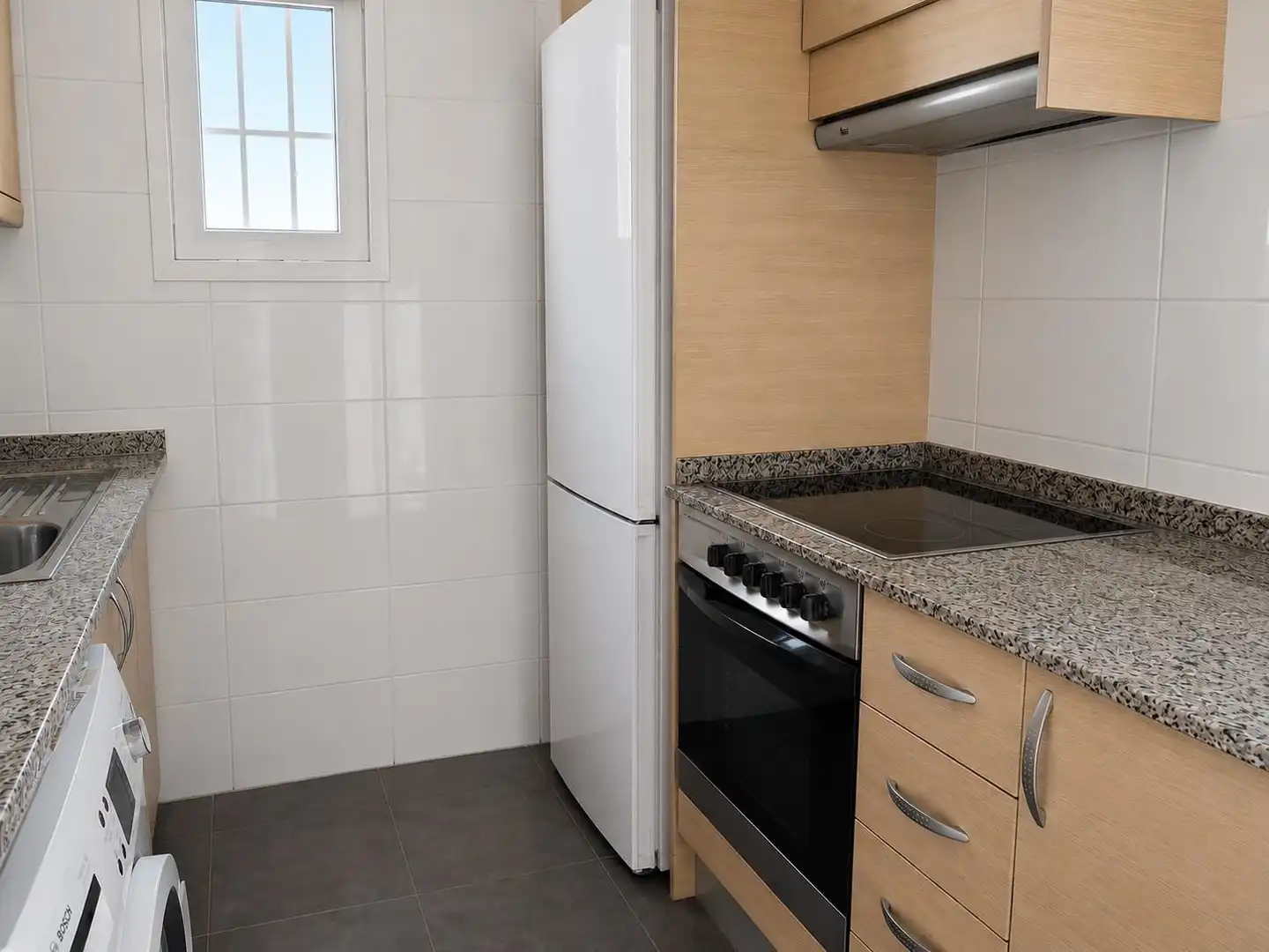 Cuina de Apartament en venda en Alcalà de Xivert amb Aire condicionat, Jardí privat i Terrassa