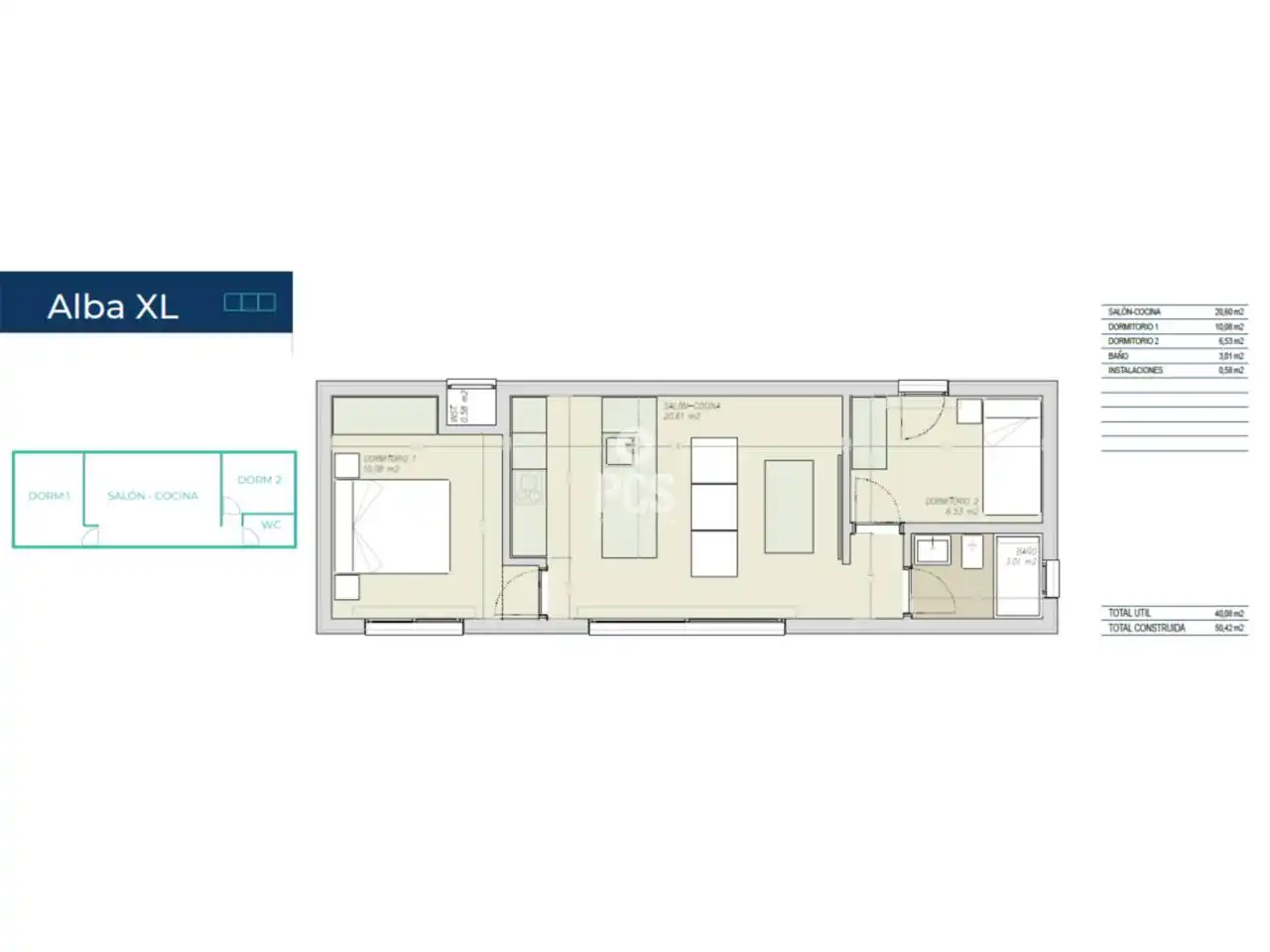 Casa a schiera in vendita a Calle Modelo Alba XL S/N, imagen 11