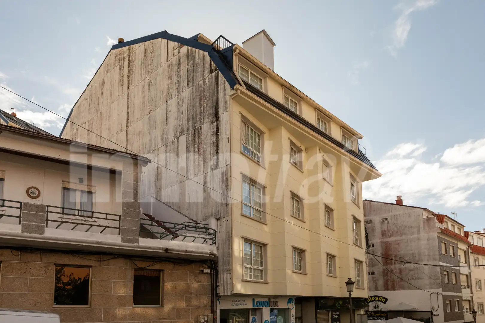 Exterior view of Flat for rent in Sanxenxo  with Heating, Parquet flooring and Furnished