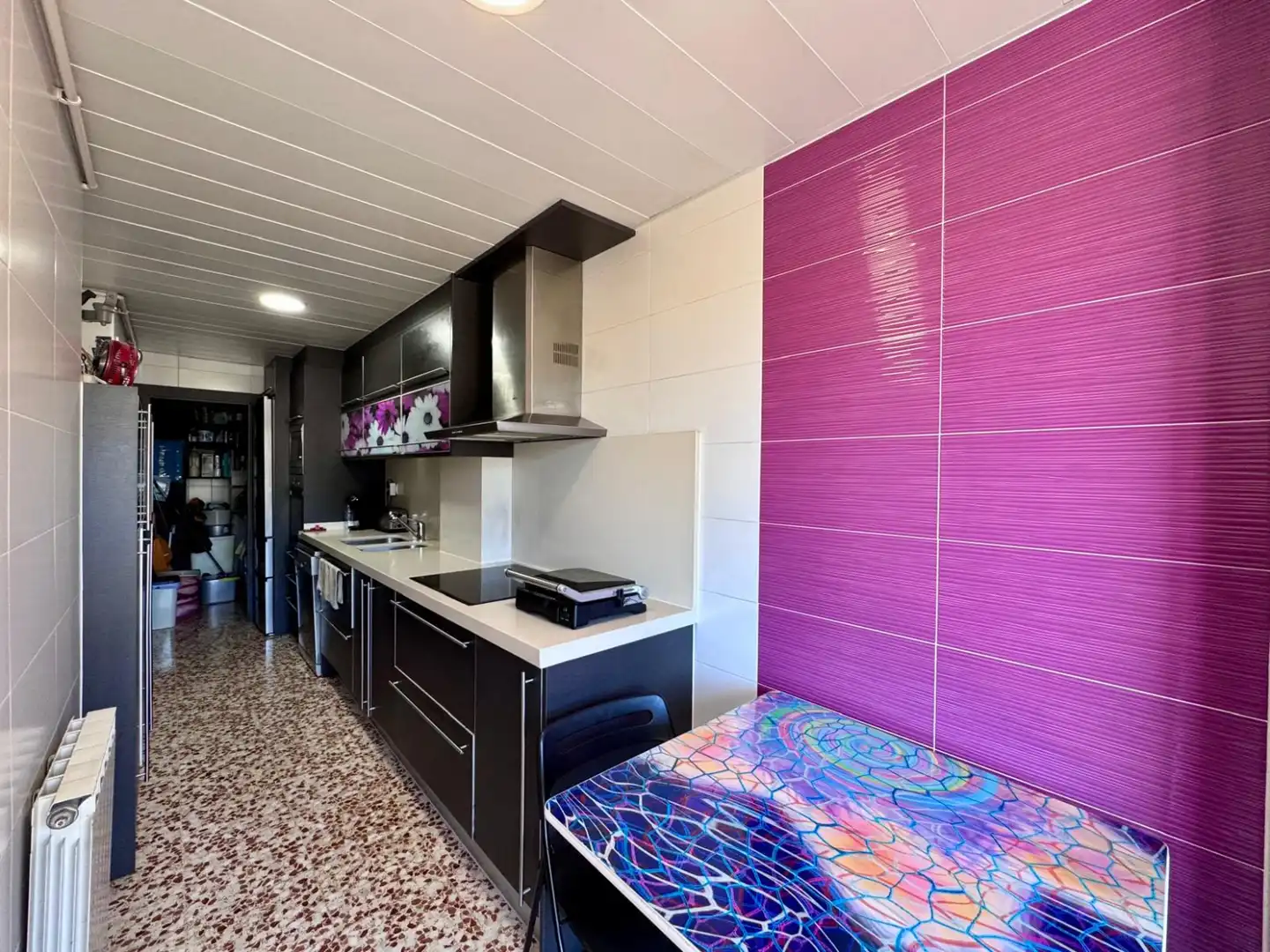 Cocina de Piso en venta en Mataró con Terraza y Balcón