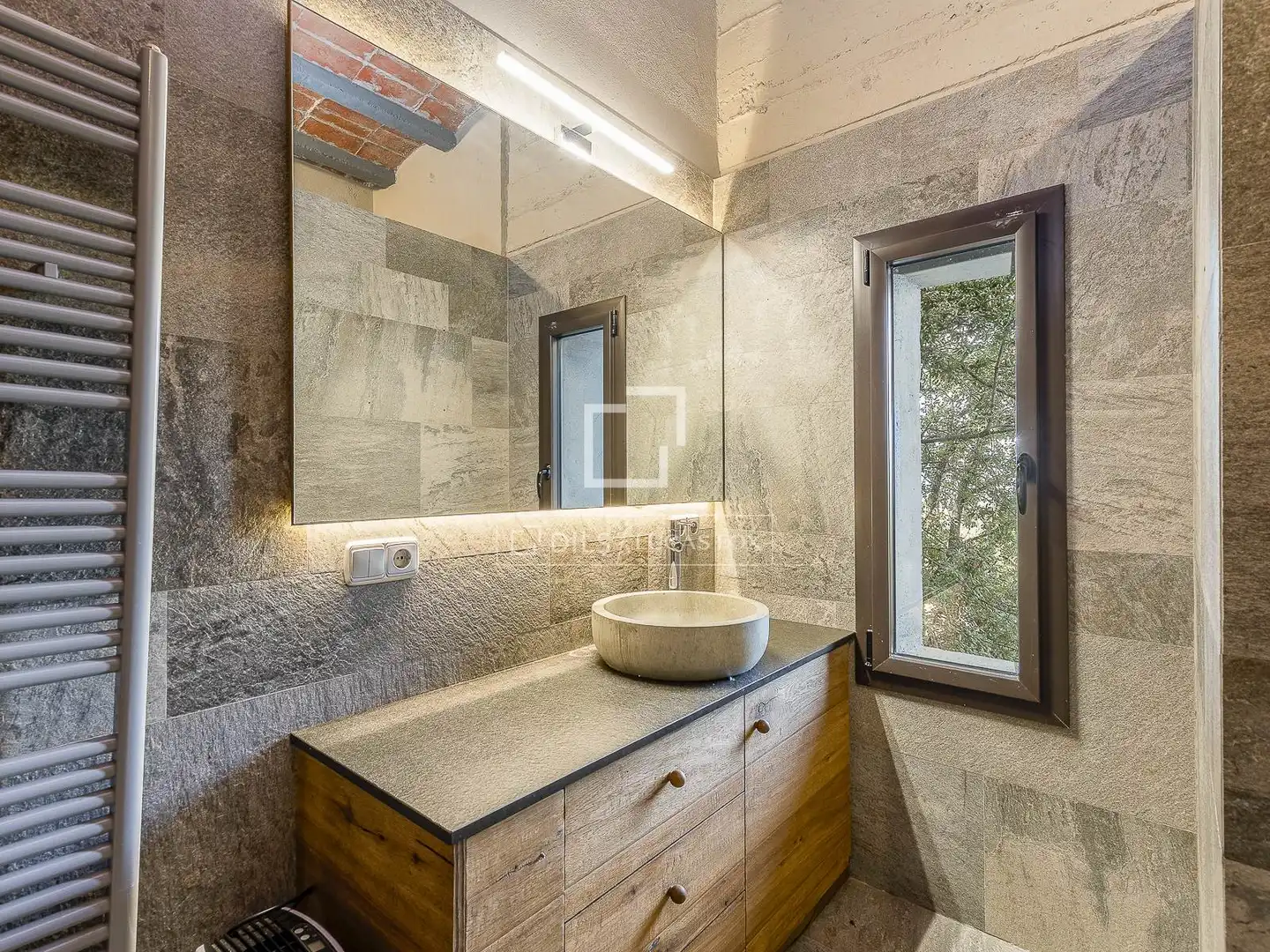 Baño de Casa o chalet en venta en Barcelona con Aire acondicionado, Calefacción y Jardín privado