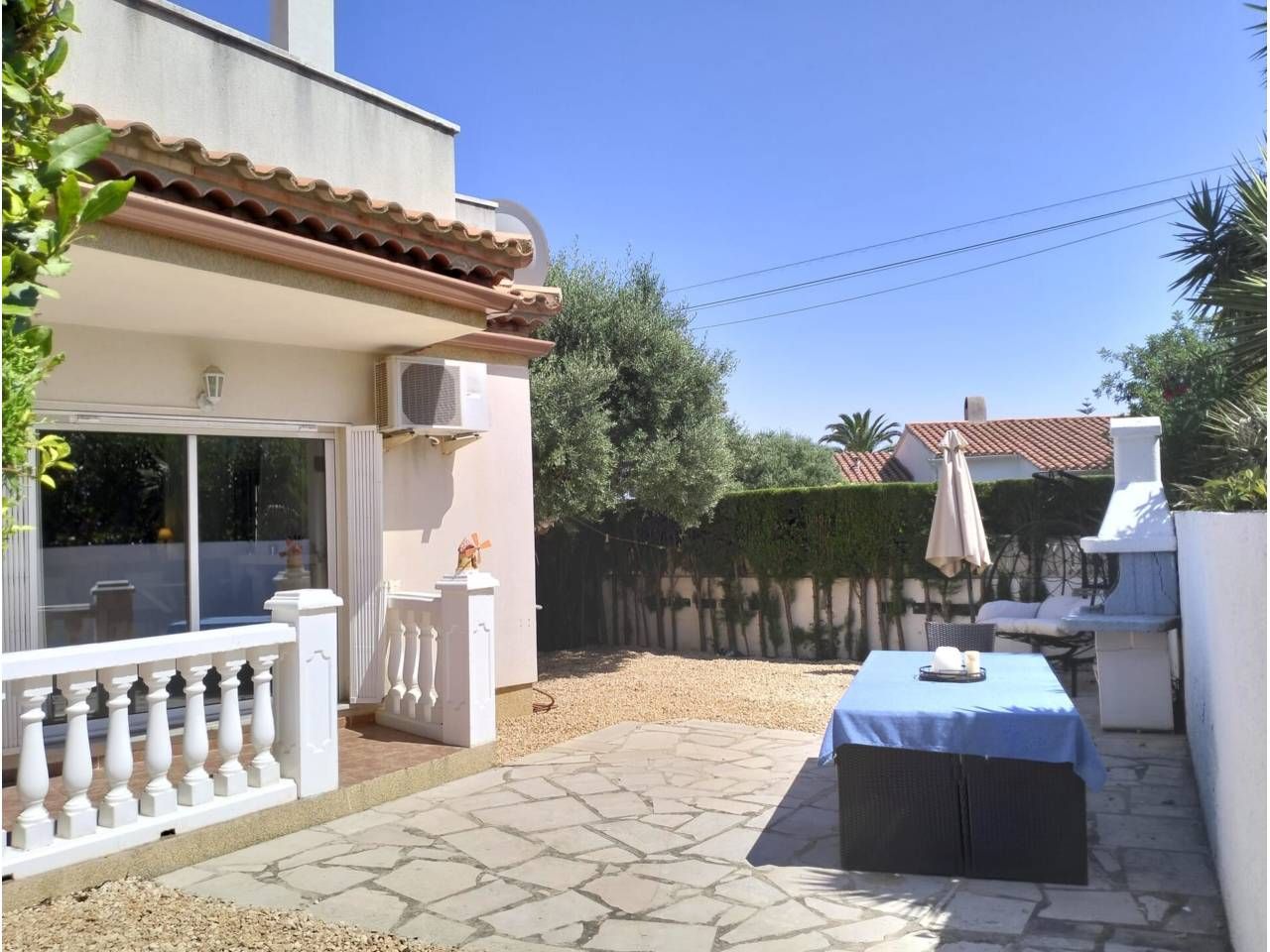 Garden of Single-family semi-detached for sale in Mont-roig del Camp  with Air Conditioner, Private garden and Terrace