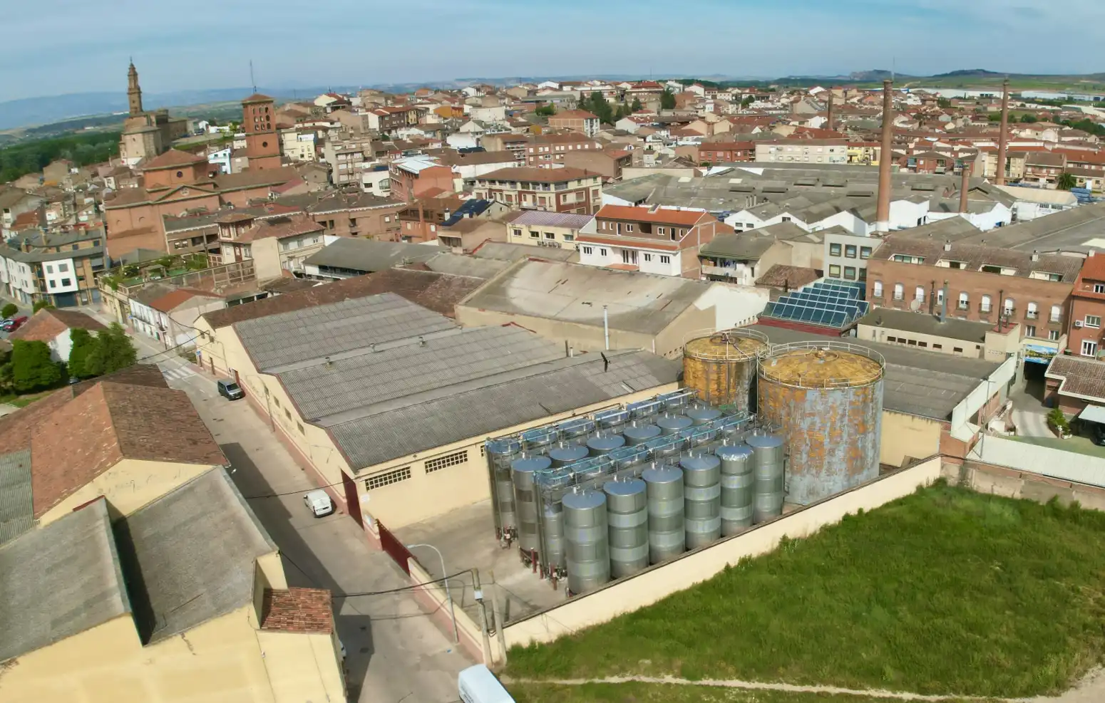 Exterior view of Land for sale in San Adrián