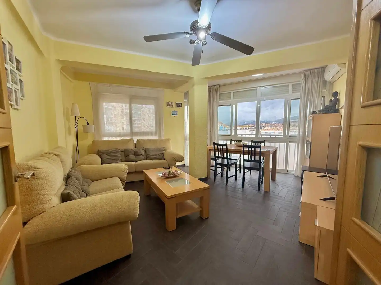 Sala de estar de Piso en venta en Málaga con Aire acondicionado, Calefacción y Terraza