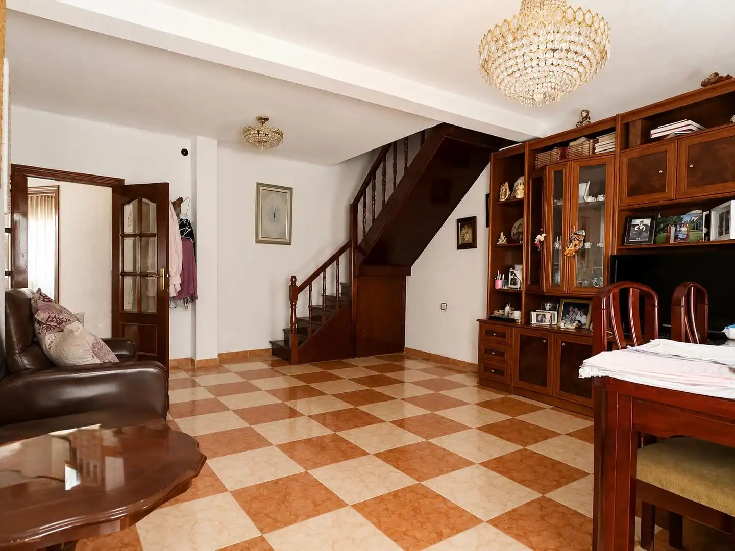 Sala de estar de Casa o chalet en venta en Pinto con Terraza