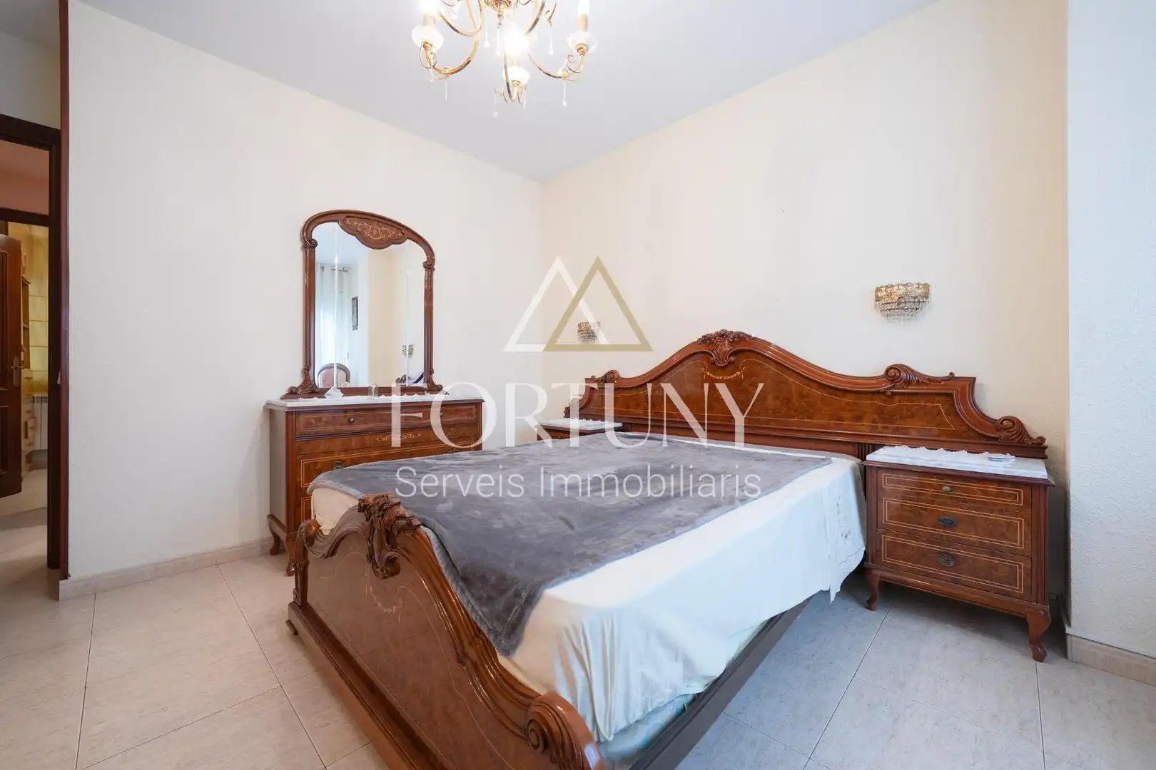 Bedroom of Flat for sale in Reus  with Air Conditioner, Heating and Storage room
