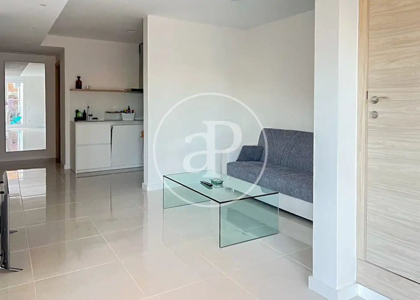 Living room of Houses for rent in Barcelona  with Air Conditioner, Heating and Terrace