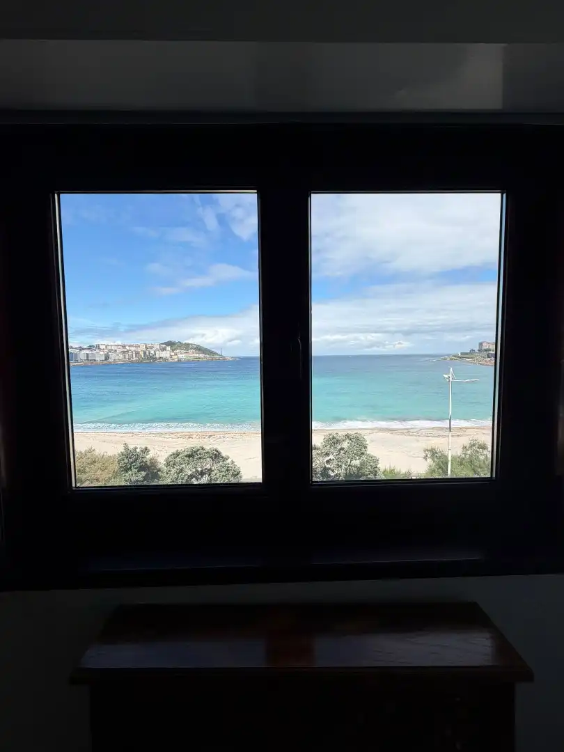Bedroom of Flat for sale in A Coruña Capital   with Heating, Parquet flooring and Storage room
