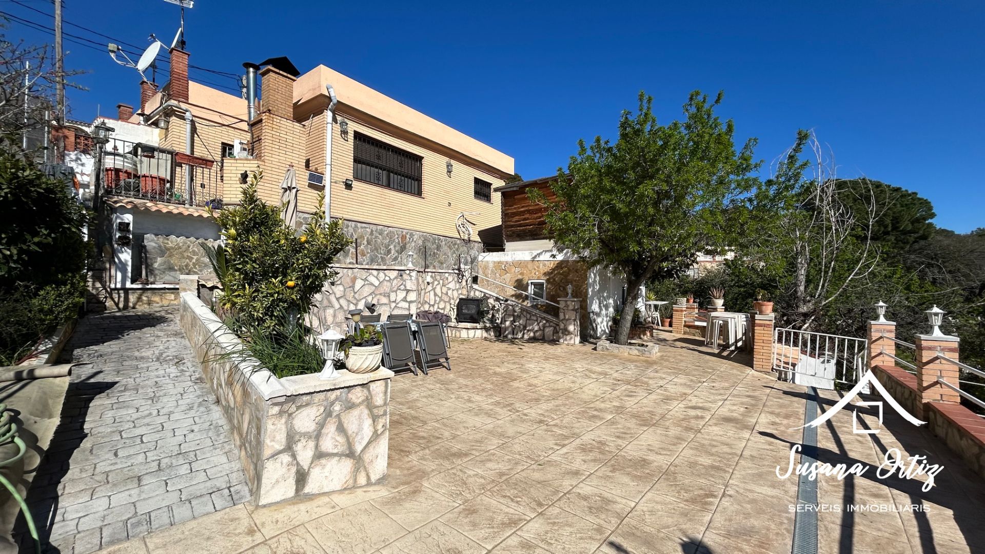 Terrassa de Casa o xalet en venda en Piera amb Aire condicionat, Calefacció i Jardí privat