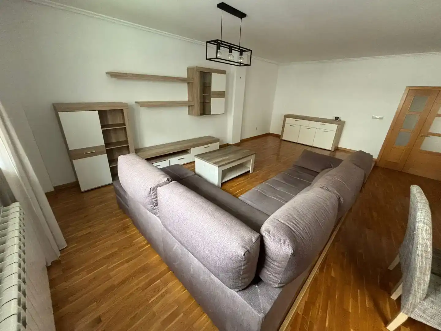Living room of Flat for rent in Arteixo  with Private garden, Parquet flooring and Storage room