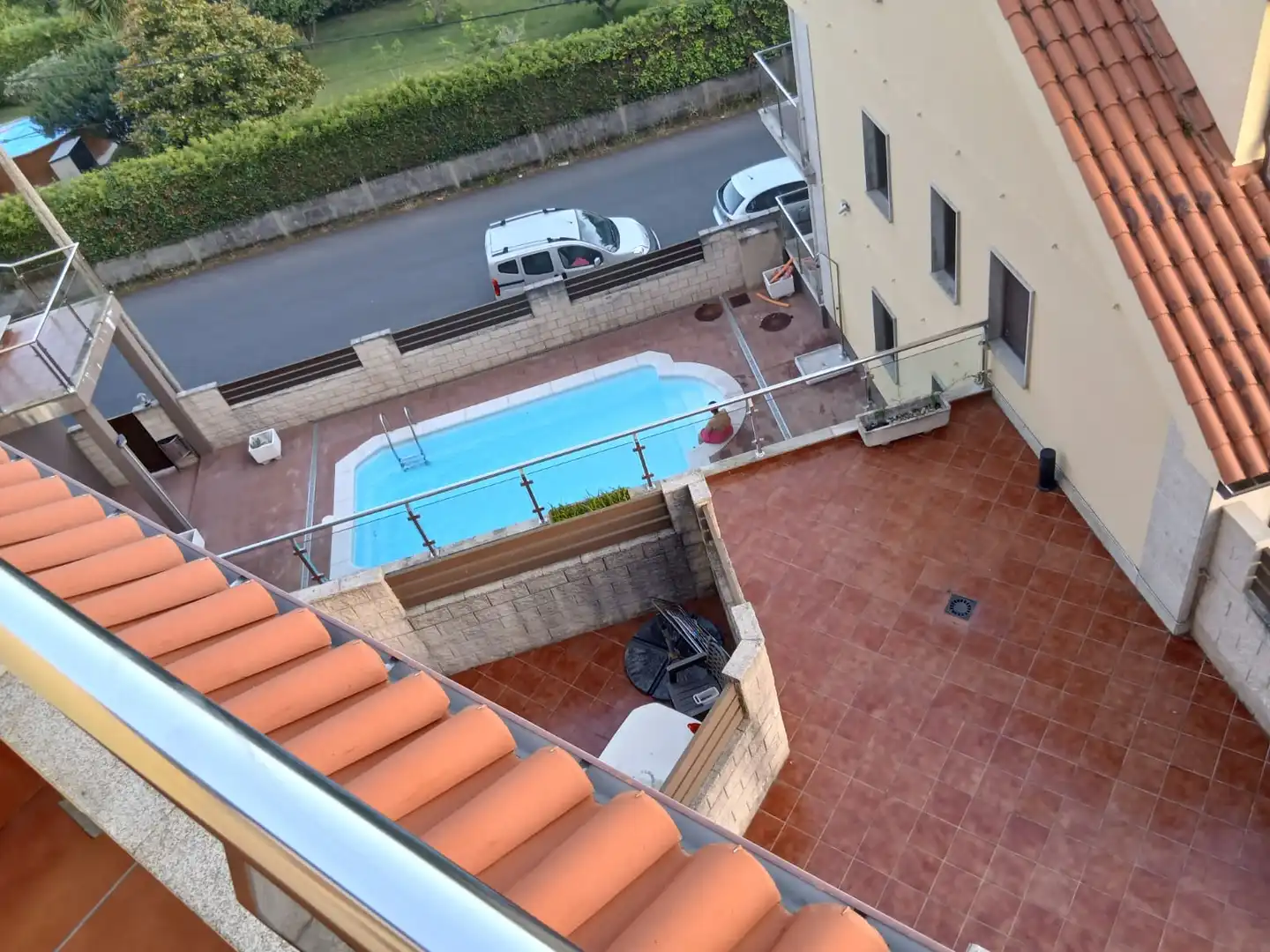 Piscina de Ático en venta en Ribeira con Amueblado