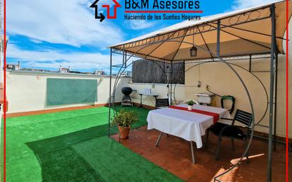 Terrasse von Wohnung zum verkauf in Sant Andreu de la Barca mit Klimaanlage, Terrasse und Balkon