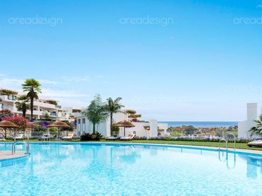 Apartamento con piscina en venta en Casares Golf - Casares del Sol