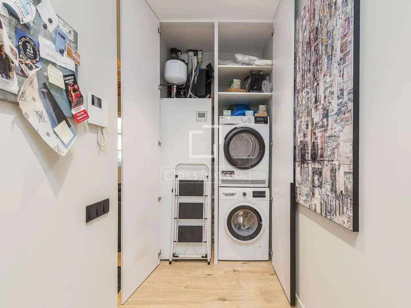Bedroom of Attic for sale in Barcelona  with Air Conditioner, Heating and Parquet flooring