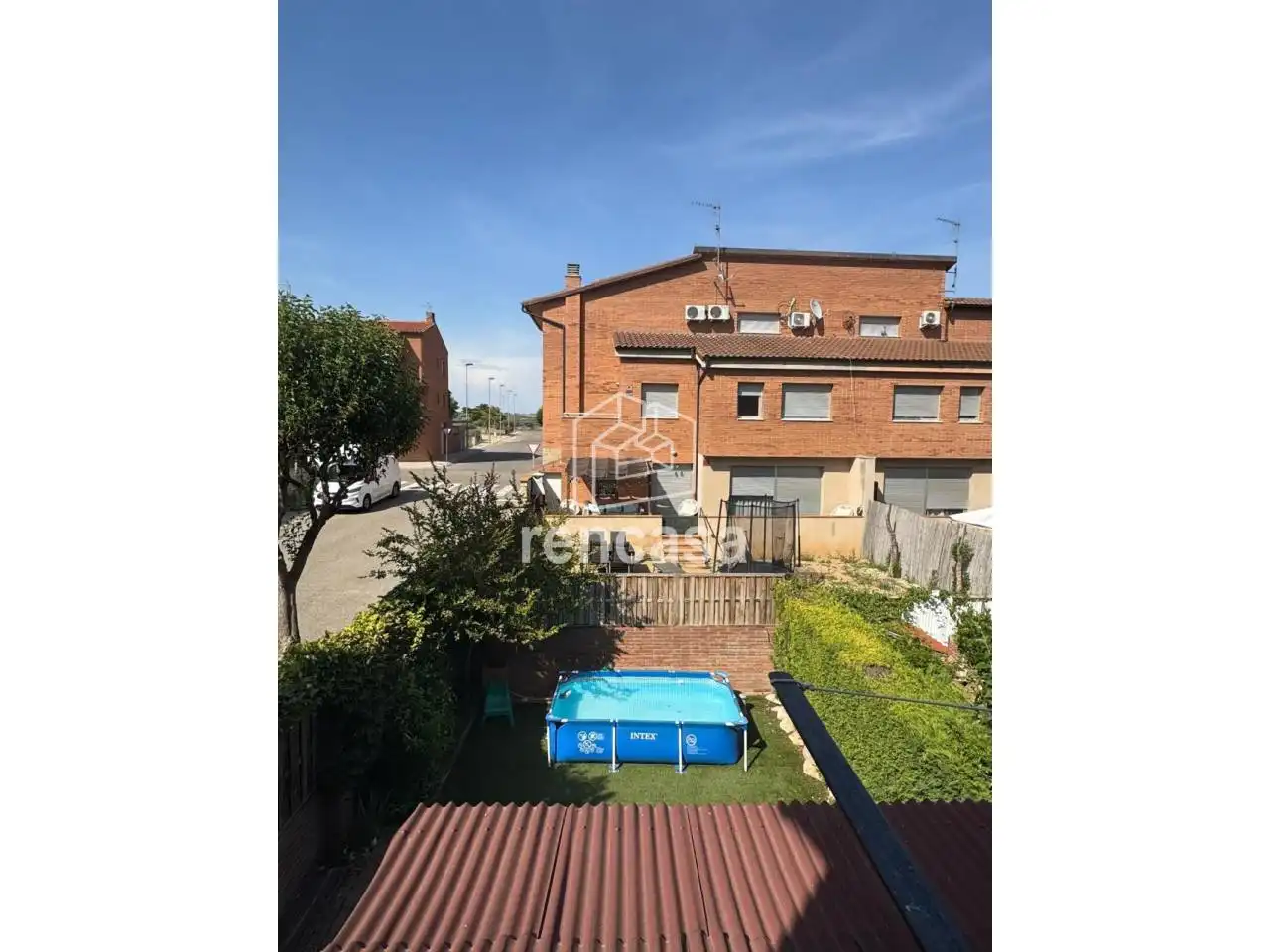 Vista exterior de Casa adosada en venta en Artesa de Lleida con Aire acondicionado, Calefacción y Jardín privado