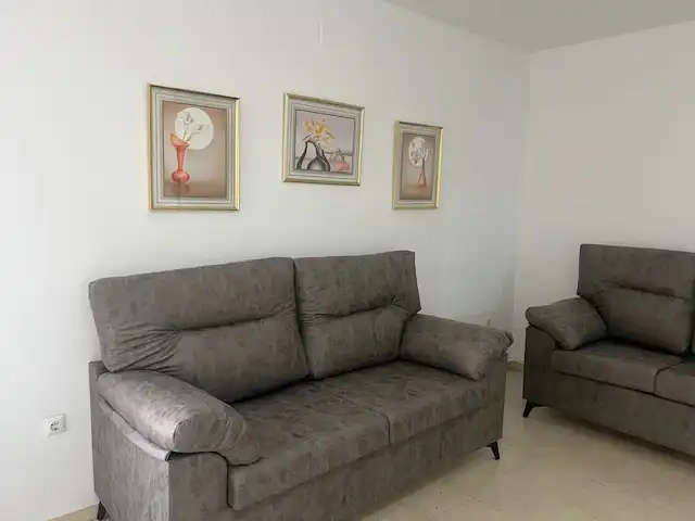 Sala d'estar de Pis de lloguer en Puertollano amb Aire condicionat, Calefacció i Moblat
