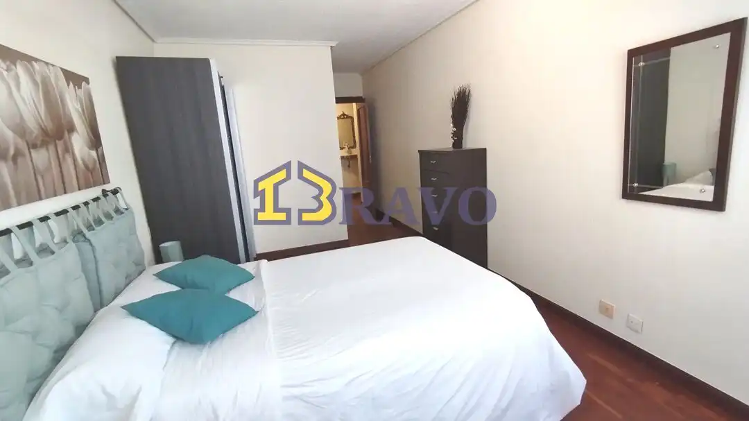 Bedroom of Flat for sale in Medina de Pomar  with Heating, Terrace and Furnished
