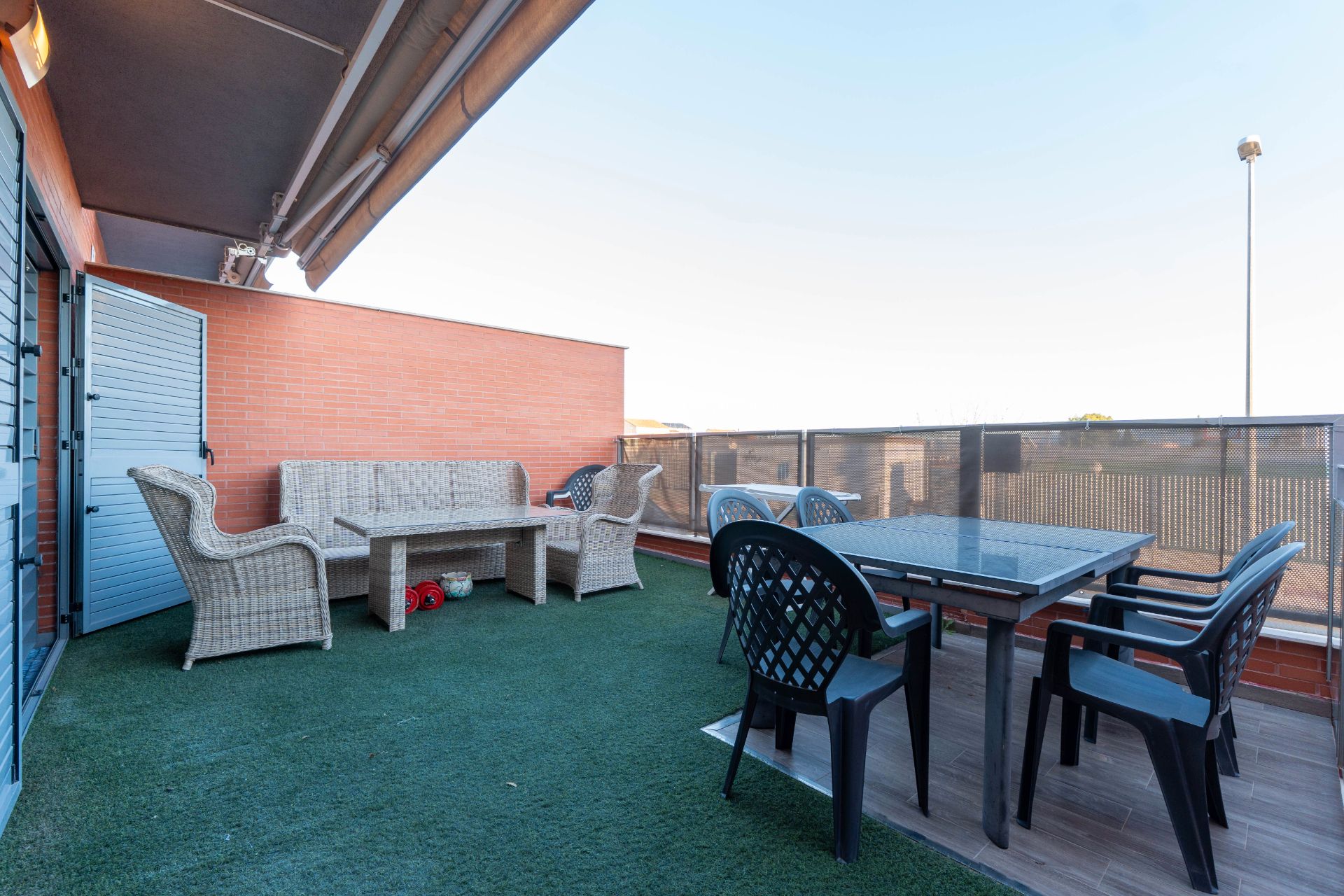 Terrace of Single-family semi-detached for sale in  Murcia Capital  with Air Conditioner, Heating and Private garden