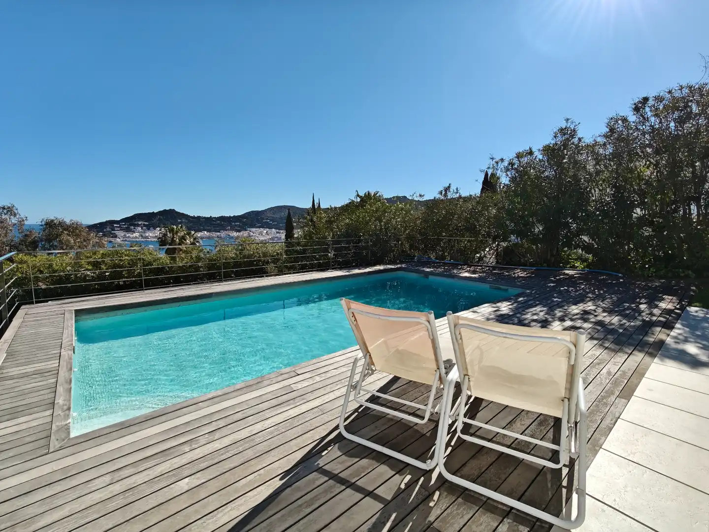 Piscina de Casa o xalet en venda en El Port de la Selva amb Calefacció, Jardí privat i Terrassa