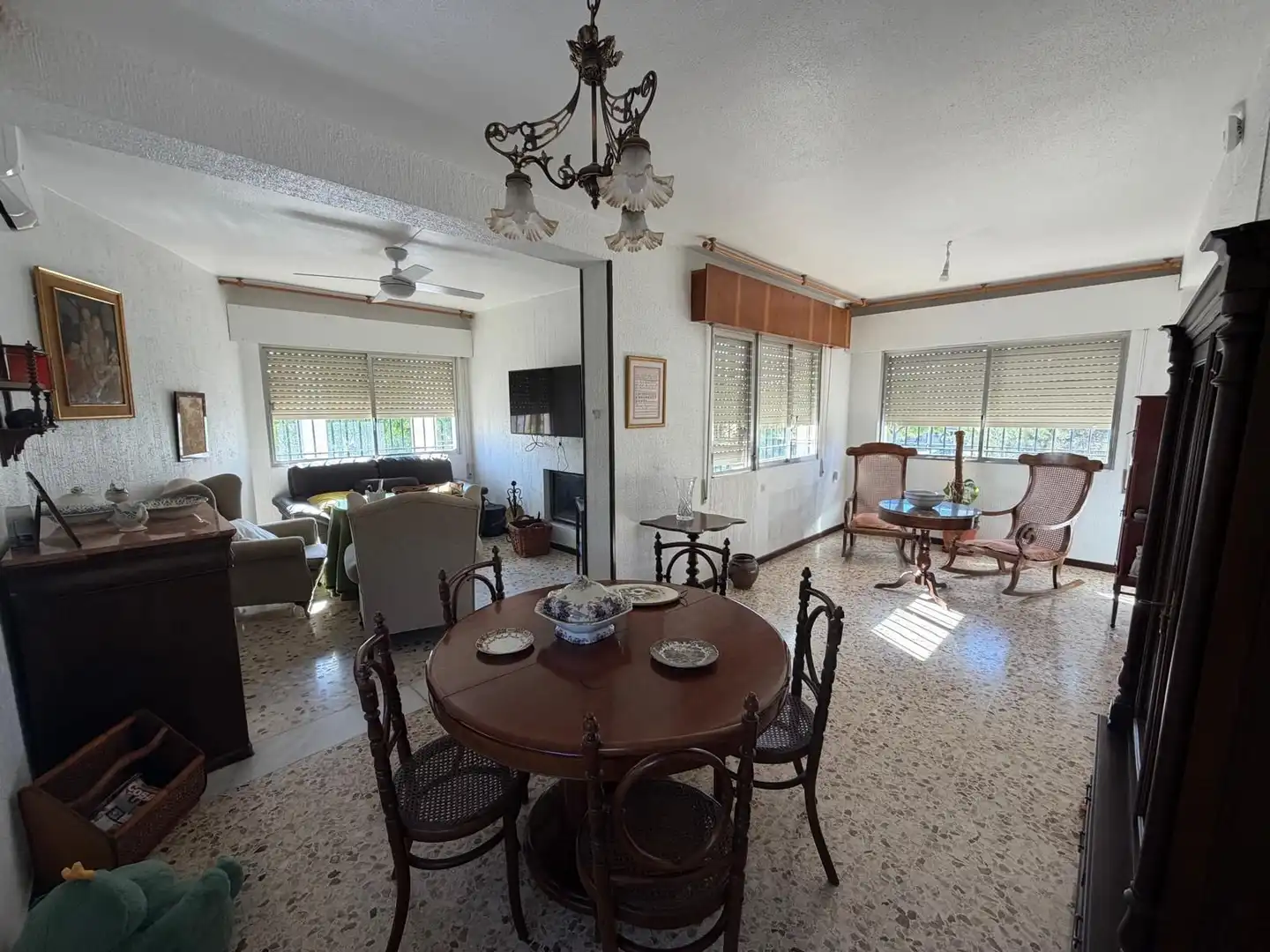 Menjador de Casa o xalet en venda en El Ejido amb Aire condicionat, Jardí privat i Traster