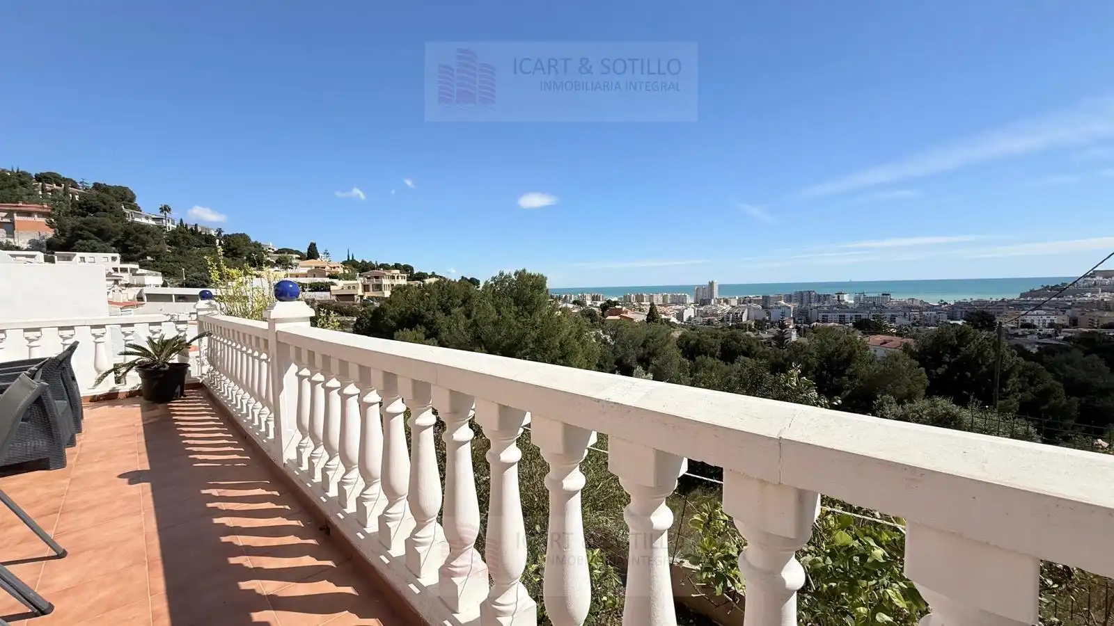 Terrassa de Pis en venda en Peñíscola / Peníscola amb Aire condicionat, Calefacció i Jardí privat
