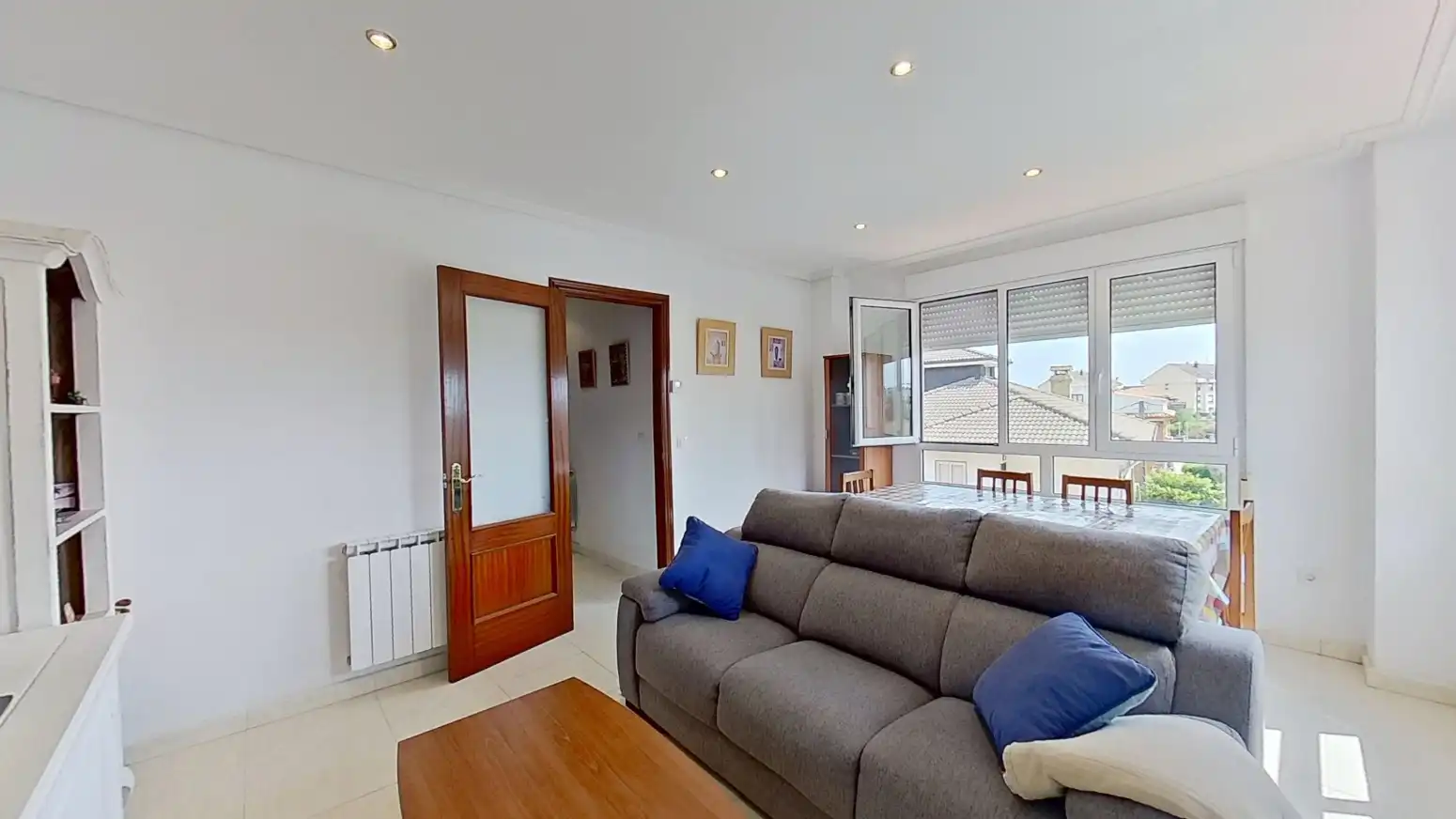 Sala de estar de Piso en venta en Suances con Calefacción, Jardín privado y Terraza