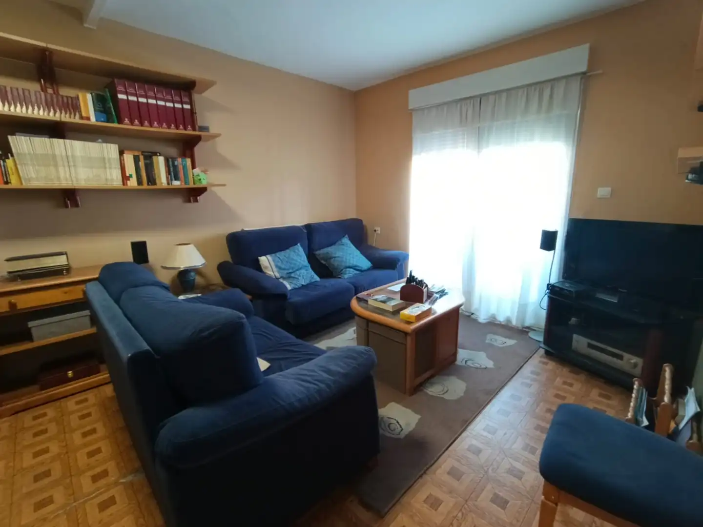 Sala de estar de Piso en venta en Cáceres