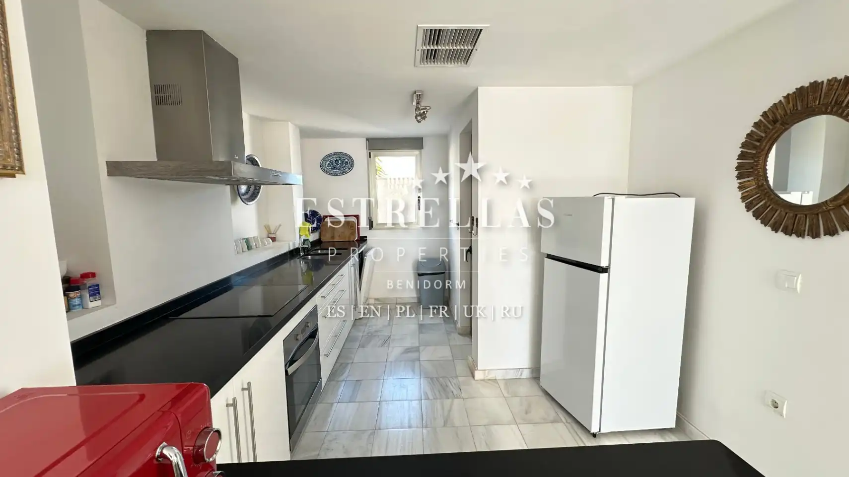 Cocina de Casa o chalet en venta en Villajoyosa / La Vila Joiosa con Aire acondicionado, Jardín privado y Terraza