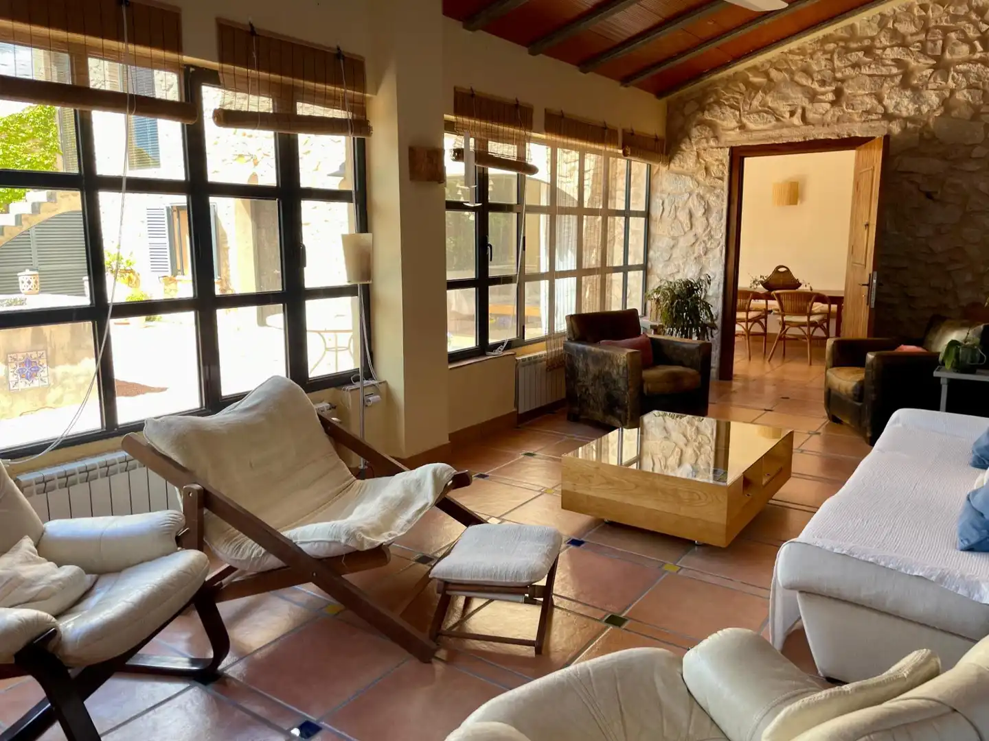 Living room of Houses for rent in Castalla  with Heating, Private garden and Terrace