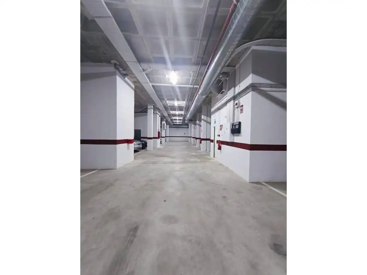 Parking of Flat for sale in Balanegra  with Air Conditioner, Heating and Community pool