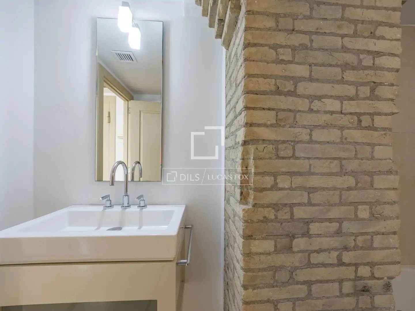 Baño de Piso de alquiler en Valencia con Aire acondicionado, Calefacción y Parquet