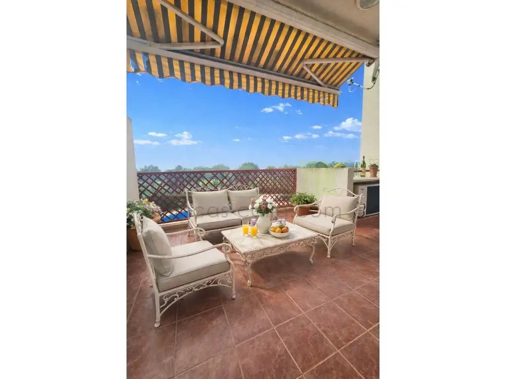 Terrassa de Casa o xalet en venda en San Jorge / Sant Jordi amb Aire condicionat, Calefacció i Piscina