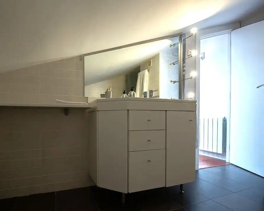Bathroom of Attic for sale in Sant Cugat del Vallès  with Air Conditioner, Heating and Private garden