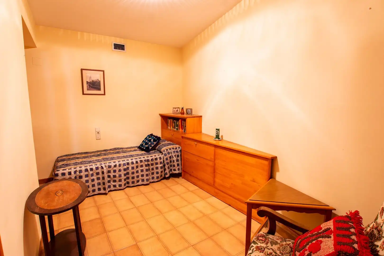 Schlafzimmer von Wohnung zum Verkauf in Caspe mit Klimaanlage und Heizung