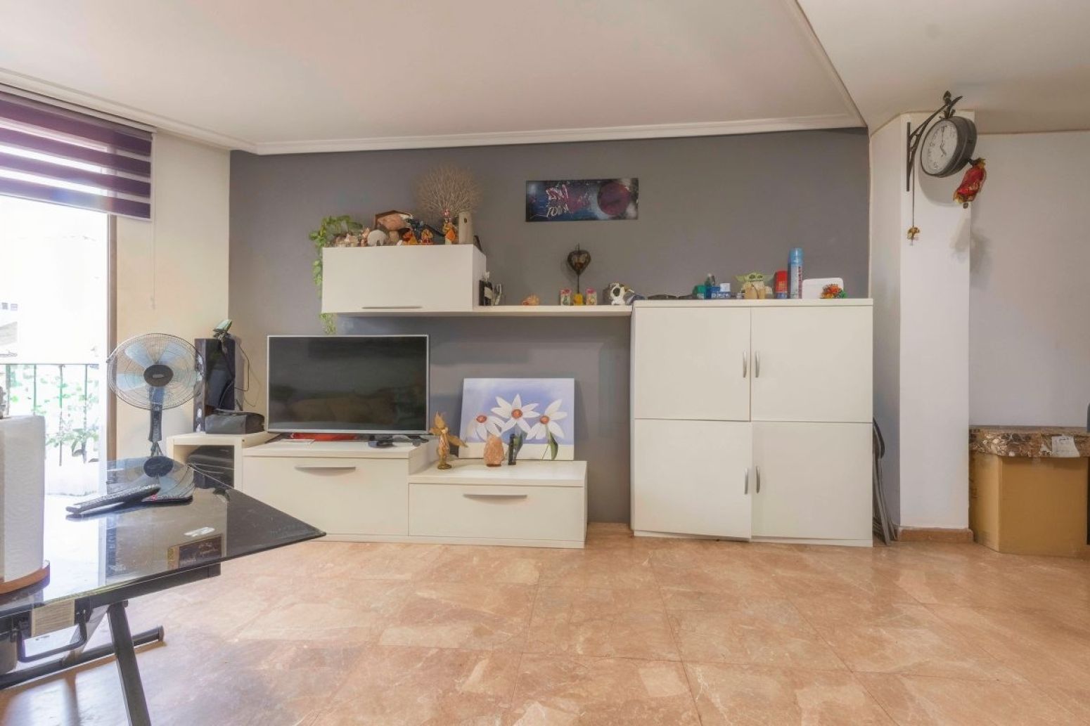 Living room of Flat for sale in  Valencia Capital  with Heating